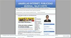 Desktop Screenshot of negociodelapublicidadamarillasinternet.wordpress.com