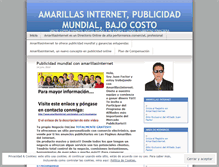 Tablet Screenshot of negociodelapublicidadamarillasinternet.wordpress.com