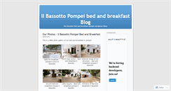 Desktop Screenshot of bassottobanddandbreakfastpompei.wordpress.com