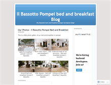 Tablet Screenshot of bassottobanddandbreakfastpompei.wordpress.com