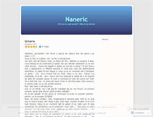 Tablet Screenshot of naneric.wordpress.com