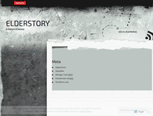 Tablet Screenshot of elderstory.wordpress.com