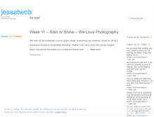 Tablet Screenshot of jessatwcb.wordpress.com