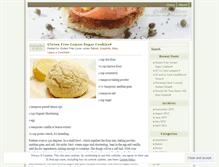 Tablet Screenshot of glutenfreelover.wordpress.com