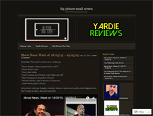 Tablet Screenshot of bigpicturesmallscreen.wordpress.com