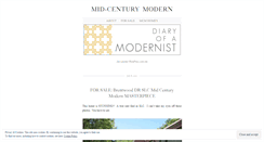 Desktop Screenshot of lovemidcenturymodern.wordpress.com