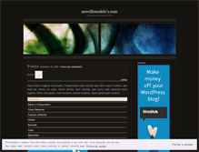 Tablet Screenshot of novellimodels.wordpress.com