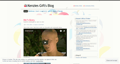 Desktop Screenshot of kenziesgift.wordpress.com