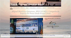 Desktop Screenshot of losdevalenciakayak.wordpress.com
