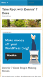 Mobile Screenshot of dennis7deesblog.wordpress.com