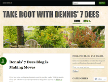 Tablet Screenshot of dennis7deesblog.wordpress.com