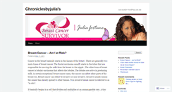 Desktop Screenshot of chroniclesbyjulia.wordpress.com