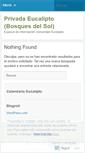 Mobile Screenshot of eucaliptobosquesdelsol.wordpress.com