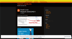 Desktop Screenshot of mikolife.wordpress.com