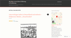 Desktop Screenshot of einflussreicheleute.wordpress.com