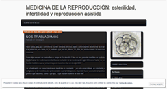 Desktop Screenshot of medicinareproduccion.wordpress.com