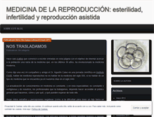 Tablet Screenshot of medicinareproduccion.wordpress.com