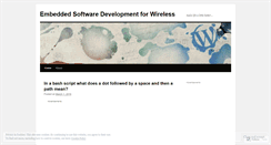 Desktop Screenshot of esdw.wordpress.com