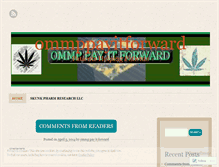 Tablet Screenshot of ommppayitforward.wordpress.com