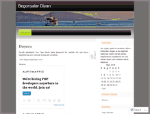 Tablet Screenshot of begonya.wordpress.com