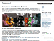 Tablet Screenshot of poppenkast.wordpress.com