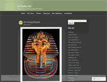 Tablet Screenshot of edpratherart.wordpress.com