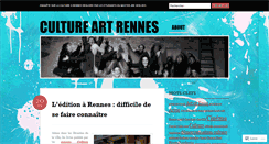 Desktop Screenshot of cultureartrennes.wordpress.com