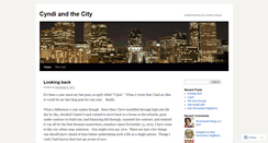 Desktop Screenshot of cyndiandthecity.wordpress.com