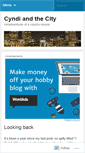 Mobile Screenshot of cyndiandthecity.wordpress.com