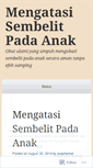 Mobile Screenshot of obatsembelitanak47.wordpress.com