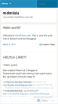 Mobile Screenshot of mdmlala.wordpress.com