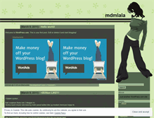 Tablet Screenshot of mdmlala.wordpress.com