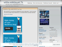 Tablet Screenshot of edebiyyatimiz.wordpress.com