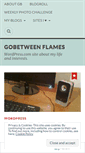 Mobile Screenshot of gobetweenflames.wordpress.com