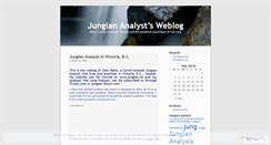Desktop Screenshot of jungiananalyst.wordpress.com