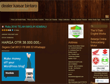 Tablet Screenshot of dealerkaisar.wordpress.com