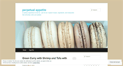 Desktop Screenshot of perpetualappetite.wordpress.com