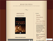Tablet Screenshot of blogdowilll.wordpress.com