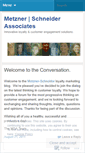 Mobile Screenshot of metznerschneider.wordpress.com