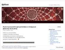 Tablet Screenshot of djeliran.wordpress.com