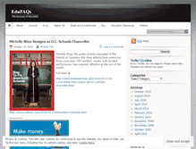 Tablet Screenshot of edufaqs.wordpress.com