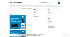 Desktop Screenshot of driverandlaptop.wordpress.com