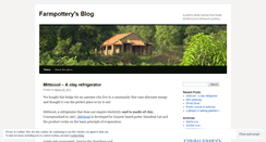 Desktop Screenshot of farmpottery.wordpress.com