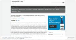 Desktop Screenshot of naziaiftikhar.wordpress.com