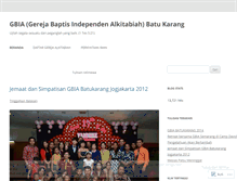 Tablet Screenshot of gbia.wordpress.com