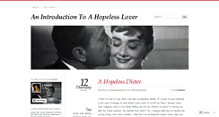 Desktop Screenshot of ahopelessdate.wordpress.com