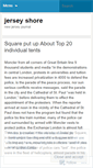 Mobile Screenshot of jerseysoon.wordpress.com