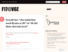 Tablet Screenshot of f17voz.wordpress.com