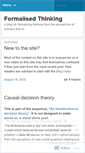 Mobile Screenshot of formalisedthinking.wordpress.com