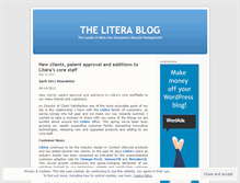 Tablet Screenshot of literacorp1.wordpress.com